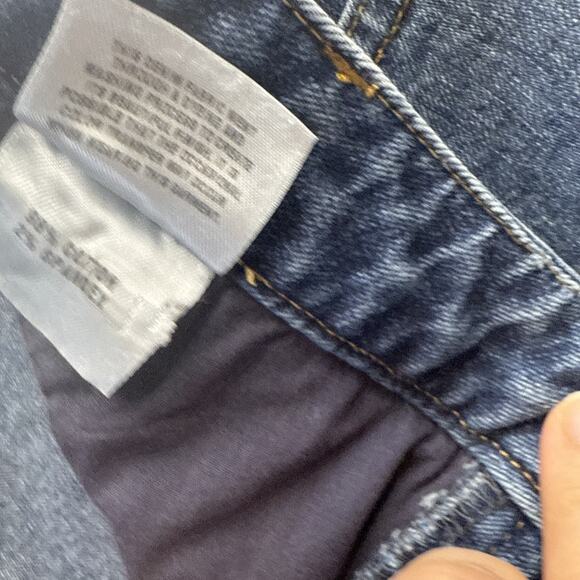 St John Sport by‎ Marie Gray Blue Denim Jeans VTG High Rise Straight Leg Size 10 - Picture 14 of 16